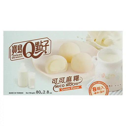 Пирожное моти Taiwan Dessert Mico Milk Cream 80 г - фото 2