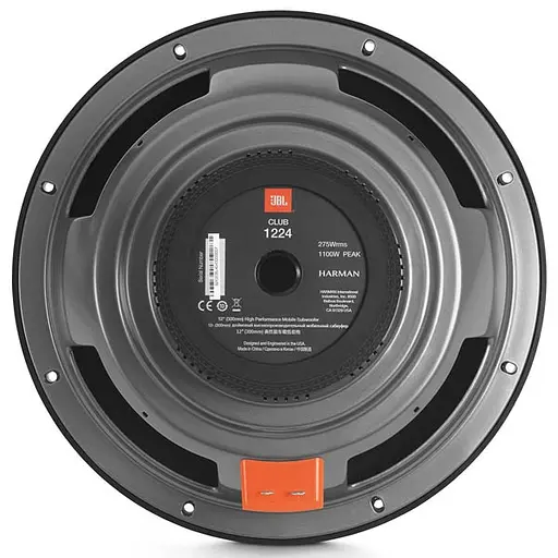 Сабвуферний динамік JBL CLUB 1224 - фото 4