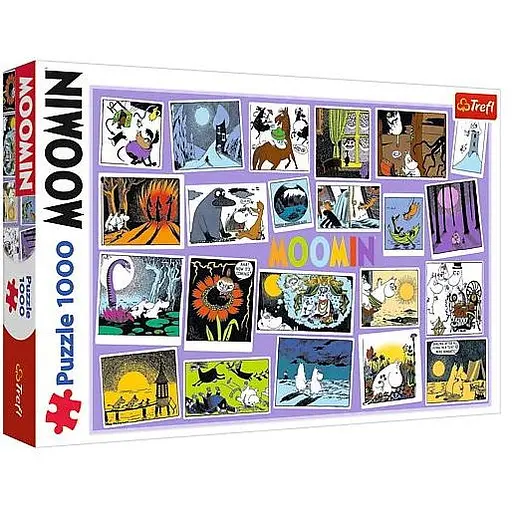 Пазл Trefl Приключения Муми-тролля коллаж 1000 эл. (10681)