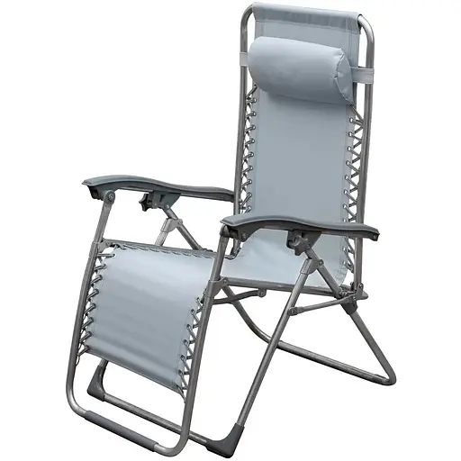 Крісло Time Eco ТЕ-10 SD портативне сіре - фото 1