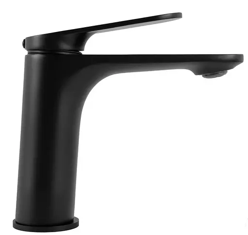 Смеситель для умывальника Rea Marco black низкий REA-B4899 Черный матовый - фото 3
