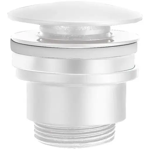 Донний клапан Imex білий матовий VCC007, Білий матовий - фото 1