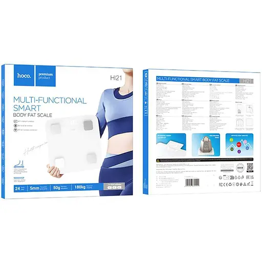 Розумні ваги Hoco HI21 White [136871] - фото 6