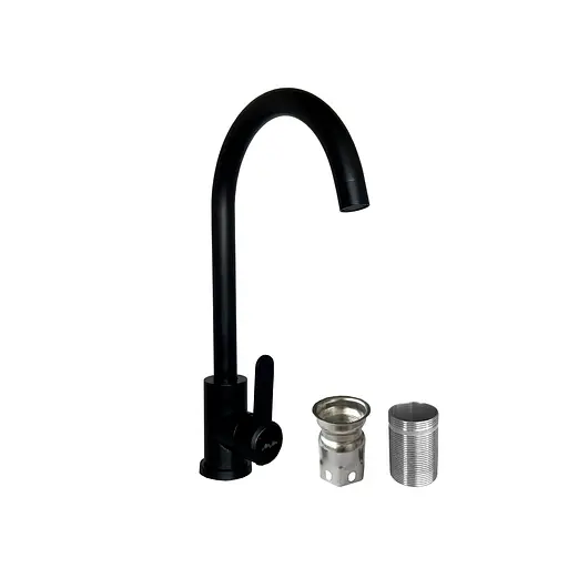 Смеситель для кухни MixMira MS2-203S-BB Черный - фото 3