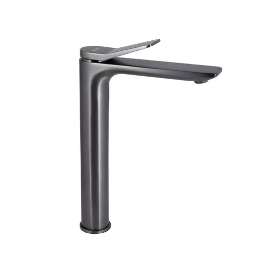 Смеситель для умывальника Qtap Presto высокий QTPRE269GRP45582 Graphite Графит - фото 1