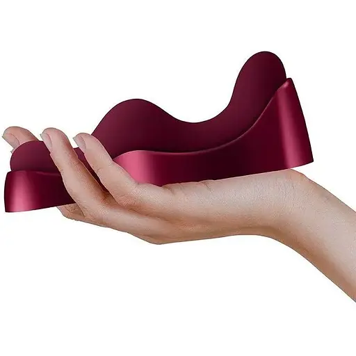 Универсальный sit-on-top вибратор Rocks Off Ruby Glow Blush пульт ДУ - фото 7