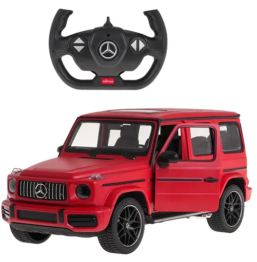 Машинка Mercedes-AMG G63 червоний RASTAR модель 1:14 Автомобіль на дистанційному керуванні + пульт 2,4 ГГц - фото 2