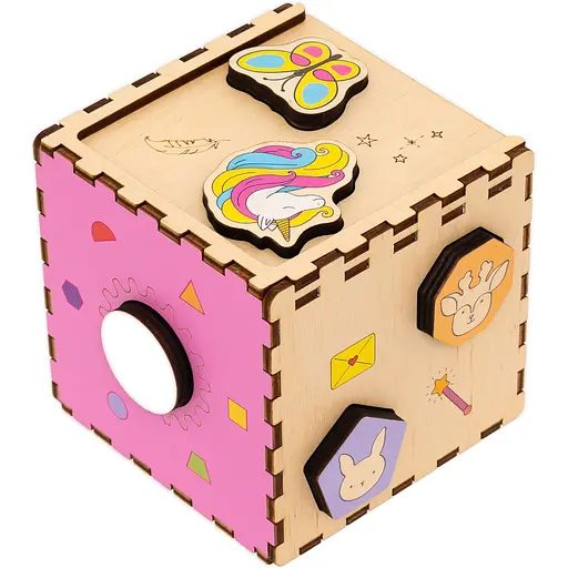 Кубик-сортер GoodPlay Казковий світ (CUB-4-005)