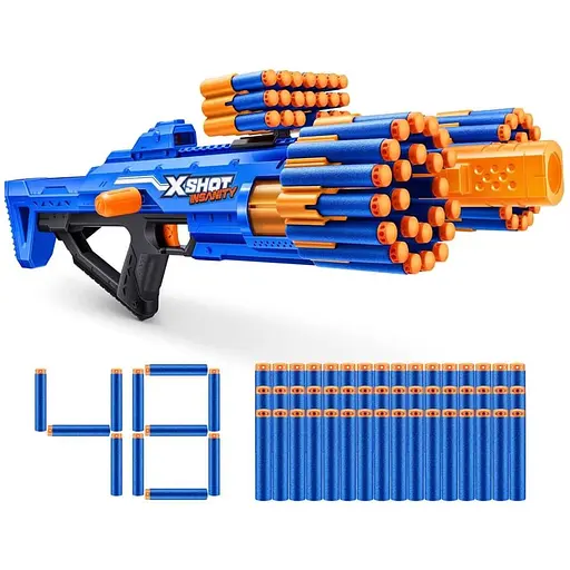 Бластер Zuru X-Shot Insanity-Berzerko 8 Shot швидкострільний 48 патронів (36610R) - фото 5