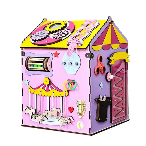 Развивающая игрушка Бизикуб "Цирк" Temple Group ST413535002, 41 х 35 см - фото 2