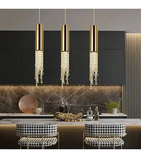 Люстра-підвіс Romin MB2167-1P/GD хром - фото 2