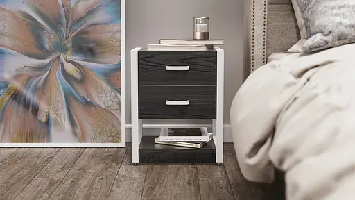 Тумба універсальна Вів'єн 2/1 50x41x40 білий ДСП Сосна Кембра 16мм FRD-104180 - фото 4