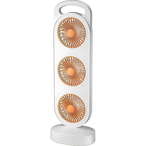  Портативний вентилятор Epik Three Head Fan Orange [137279]