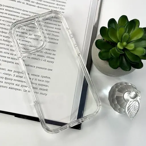 Чехол для телефона Space III Case для Apple iPhone 16 Transparent (132042) - фото 6