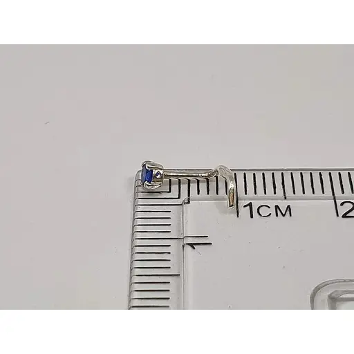 Серебряная серьга-пирсинг в нос Dear. 1017.7С - фото 3