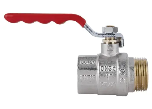 Кран кульовий Thermo Alliance Standart 1" ВЗ прямий, PN40, важіль SD605NW25PN40 - фото 2