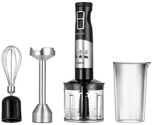 Блендер MPM MBL-34M (1500Вт, подрібнювач, міксер) - фото 1