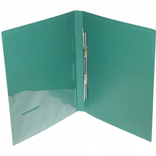 Папка пластикова зі швидкозшивачем, A4 BM.3407-99 BUROMAX (4823078952097) Зелений - фото 2