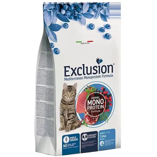 Корм Exclusion Adult Tuna для дорослих котів з тунцем 0,3 кг - фото 1