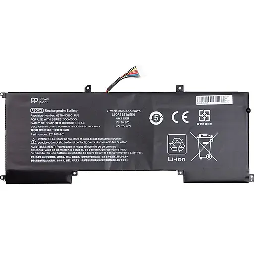 Акумулятор PowerPlant для ноутбуків HP Envy 13 2017 Series (AB06XL) 7.7V 3600mAh