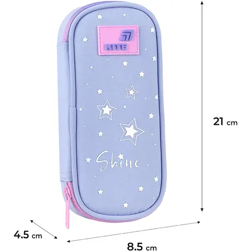 Пенал Kite 662 Twinke, Star - фото 5
