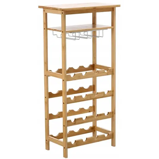 Винный стеллаж Chomik Wine бамбук - фото 8