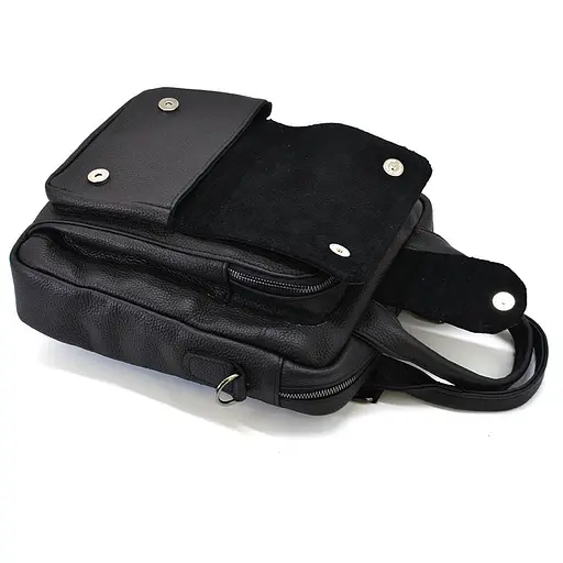 Вертикальна чоловіча сумка TARWA 25.5х7.5х30.5 см sum0028663 - фото 9