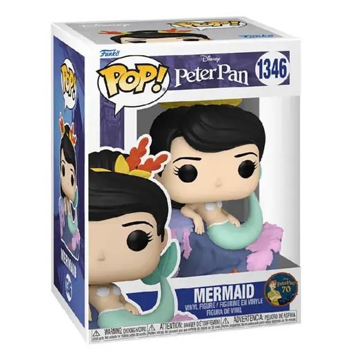 Фигурка Русалка Питер Пэн Дисней Funko Pop Фанко Поп Mermaid Peter Pan 10 см FP D PP M 1346 - фото 3