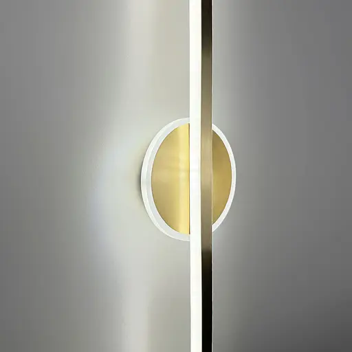 Видовжене світлодіодне латунне бра 100 см 4000K Арт. WB 32/1000 AB Line F - фото 6