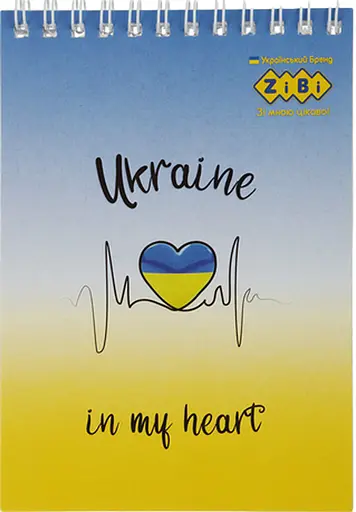 Блокнот на пружине Patriot Motion KIDS Line, А6, 40 листов, картонная обложка (в ассортименте)