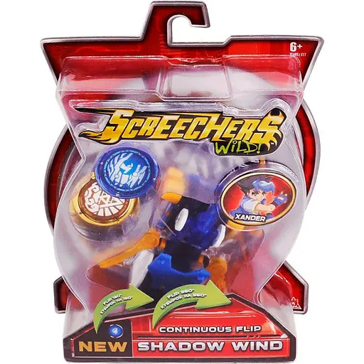 Машинка-трансформер Screechers Wild S2 L1 Shadow Wind  - фото 6