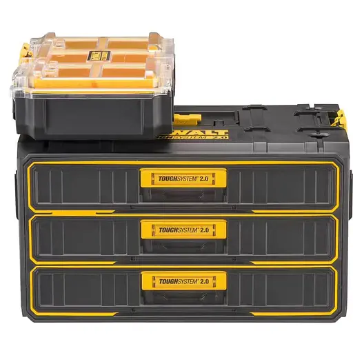  Ящик DeWalt Toughsystem 2.0 модуль на 3 ящики 555х355х305 мм (DWST08330-1) - фото 5