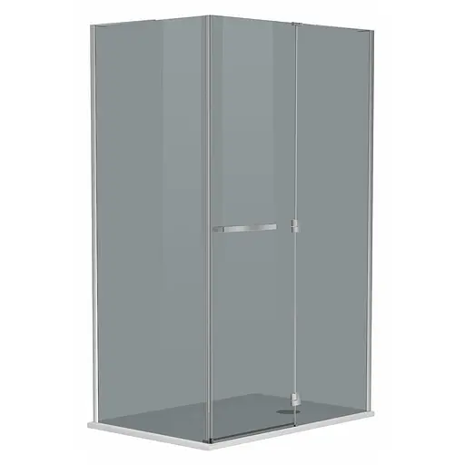 Душевая кабина Eger Megerka 120x80 см без поддона тонированное стекло 599-330/1R - фото 1