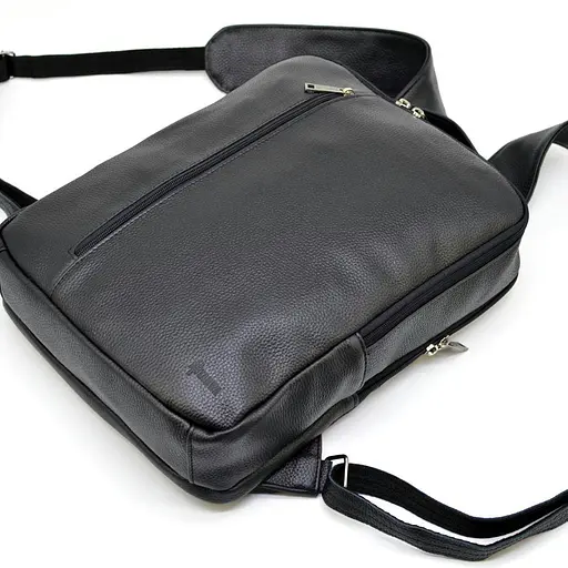 Кожаный мужской рюкзак TARWA 39х29х9 см sum0026169 - фото 6