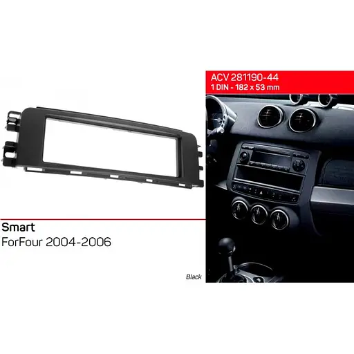 Переходная рамка ACV Smart ForFour 281190-44 - фото 4