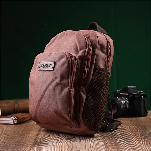 Текстильный рюкзак Vintage 19х28х10 см sum0023480 - фото 7