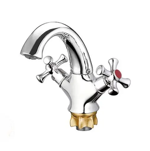 Змішувач для умивальника Zegor DML1-А827 двовентильний 30412 - фото 1