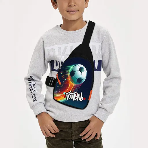 Сумка через плечо детская Футбол 29х17 см сумка слинг для мальчика (02240)