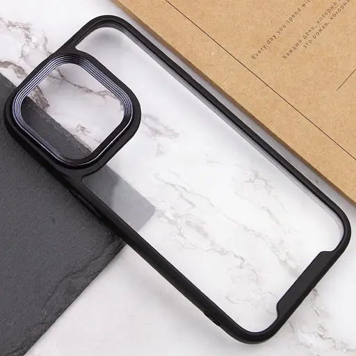 Чехол Epik TPU+PC Lyon Case для Apple iPhone 13 Pro Max 6.7 Black - фото 5