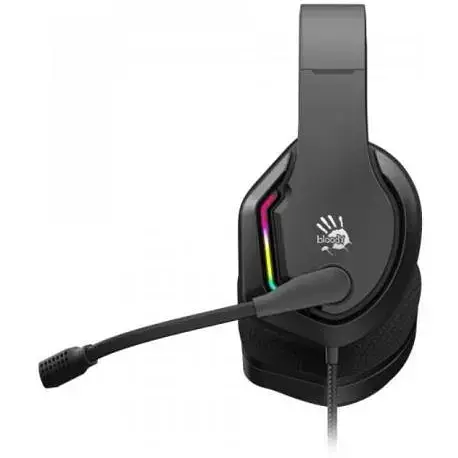 Навушники Bloody G260 Black ігрові мікрофон 7.1 віртуальний звук підсвічування 7 кольорів USB - фото 3
