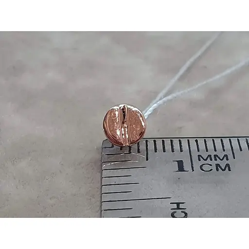 Золотые серьги-пуссеты Вселенная. 20708300 - фото 4