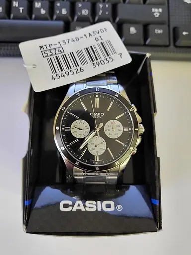 Чоловічий годинник Casio Timeless Collection MTP-1374D-1A3VDF - фото 2