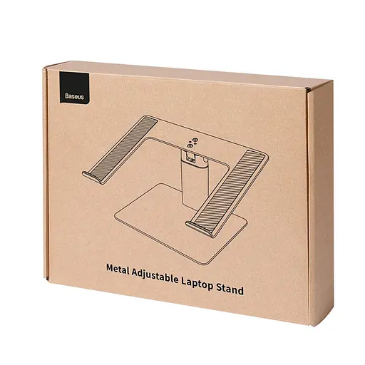Подставка для ноутбука Baseus Adjustable (LUJS000012) Silver - фото 8