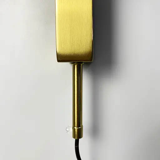 Настінний світильник з димерним вимикачем в латунному корпусі Line F WJ 015 AB - фото 9