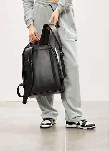 Жіночий рюкзак Sambag Zard Х комбінований чорний 40 х 28 х 14 см (25428164) - фото 4