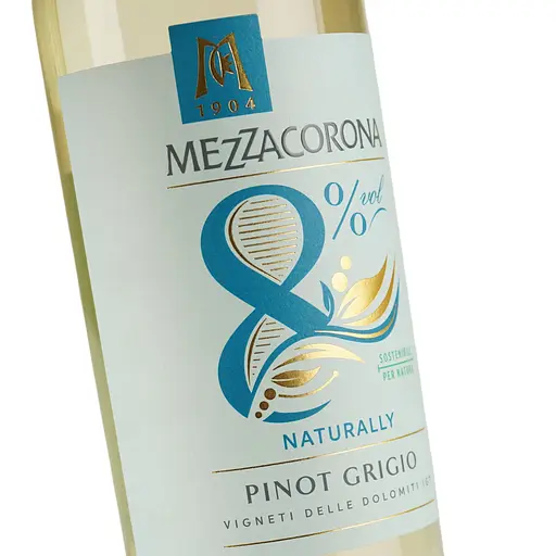 Вино Mezzacorona Pinot Grigio белое полусладкое 8% 0.75 л - фото 5