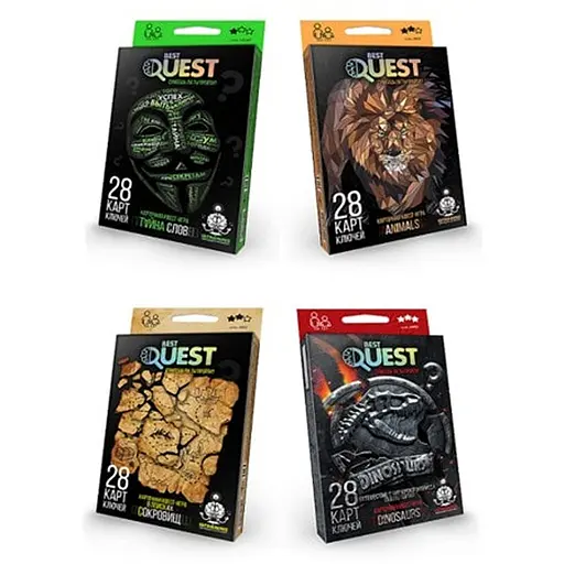 Настільна гра Danko toys Best Quest (в асорт.) (рос.) (BQ-01-01/04) - фото 1