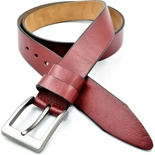 Ремінь шкіряний Weatro чоловічий 110-120х4 см acs0017329 - фото 1