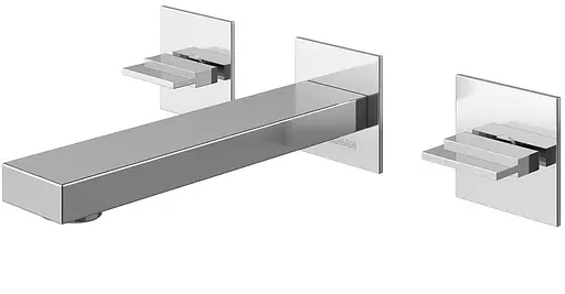 Смеситель для умывальника Kohlman Excelent chrome + BOX скрытого монтажа QW193H Хром - фото 1