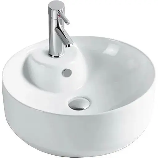 Умивальник Newarc Countertop 41x41 білий 5017W NEW, Білий - фото 1